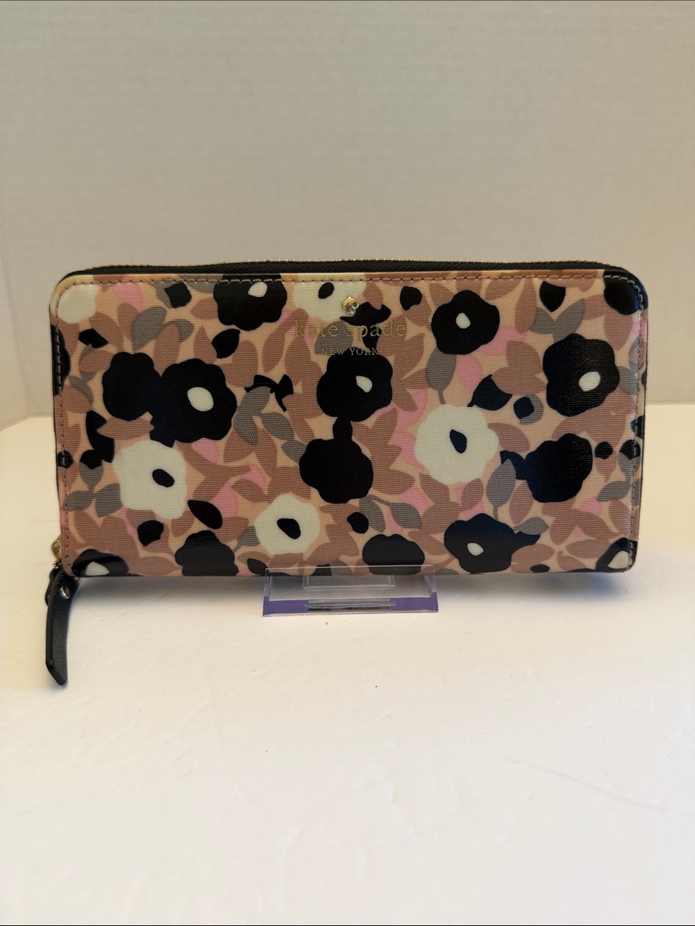 kate spade Floral Stacey STORYBOOK  Zip-Around Wallet